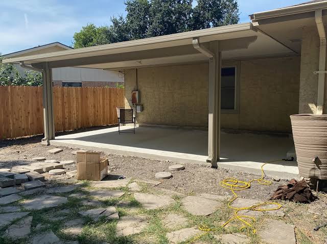 Corpus Christi Concrete builds and installs patio