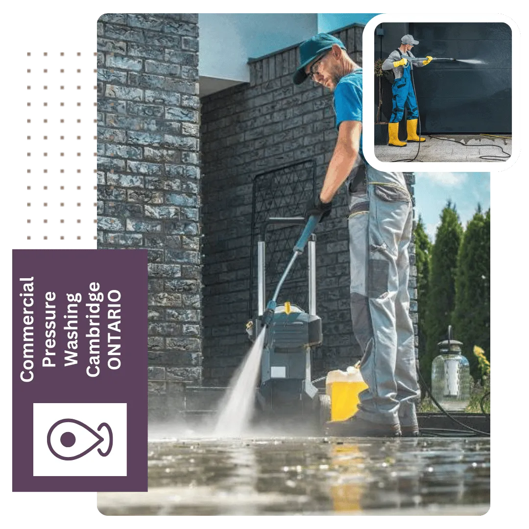 Commercial pressure washing Cambridge ON