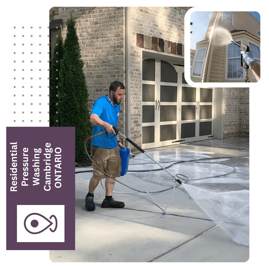 Residential pressure washing Cambridge ON