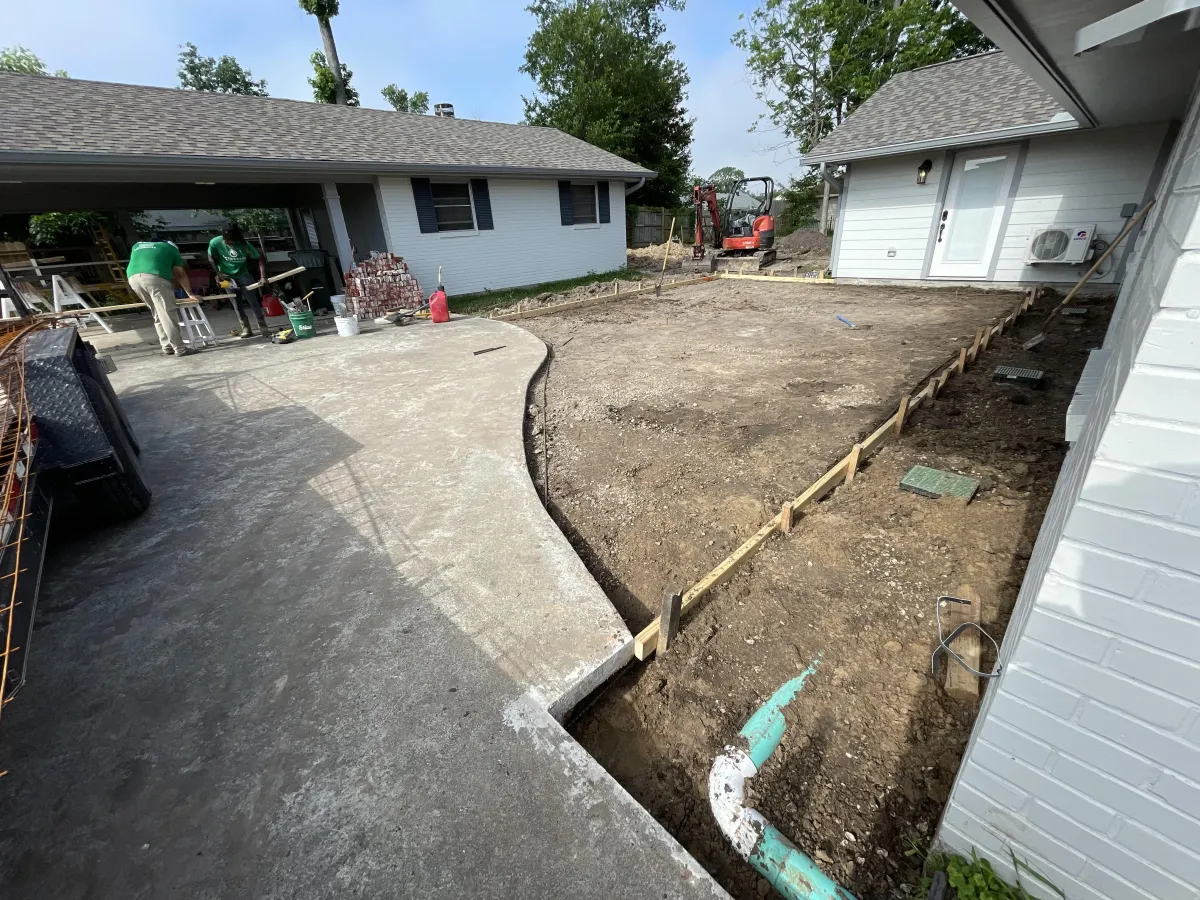 foundation drainage lake charles