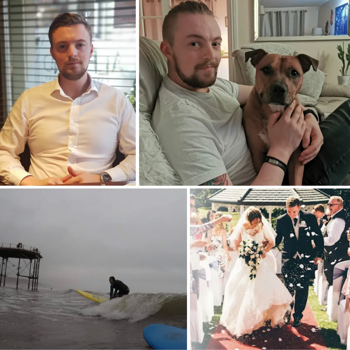 English Tutor Nick Watkinson in some candid family pictures 
