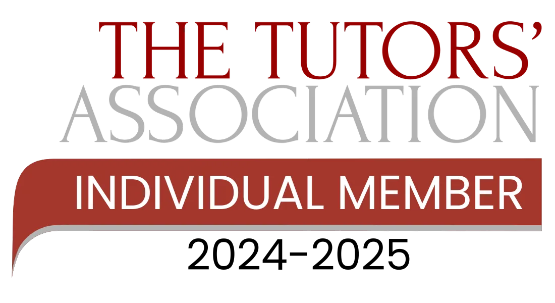 Official membership badge of The Tutors' Association, identifying Step Ahead Tutoring as an Individual Member.