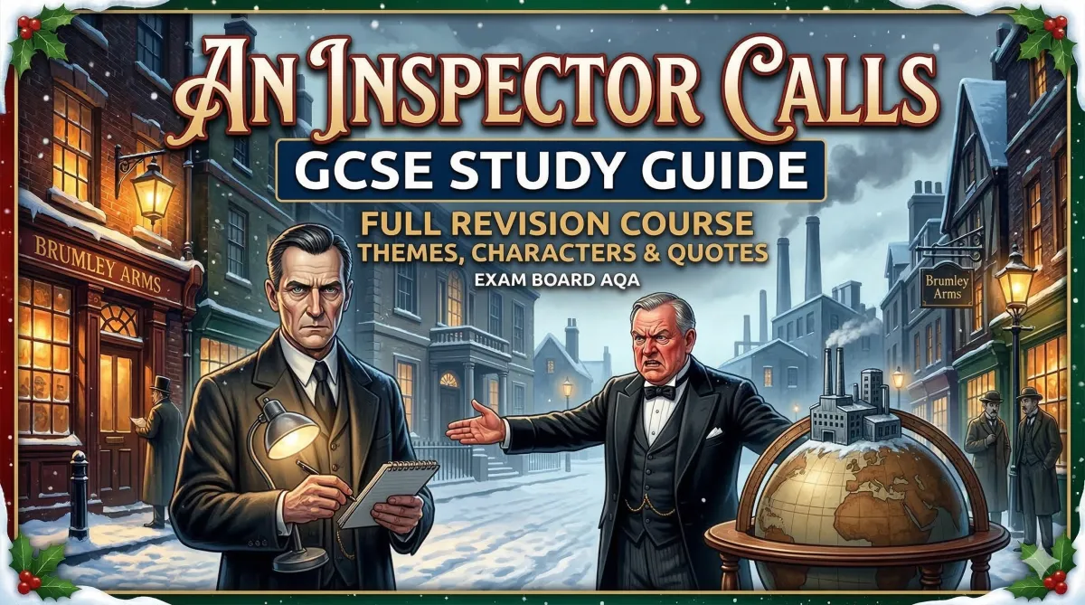 An Inspector Calls Online GCSE Revision and Study Guide Image