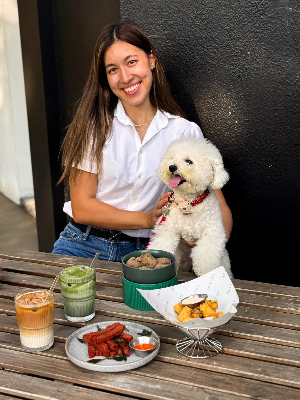 Pet-friendly brunch café in Singapore – South Side Keppel outdoor dining