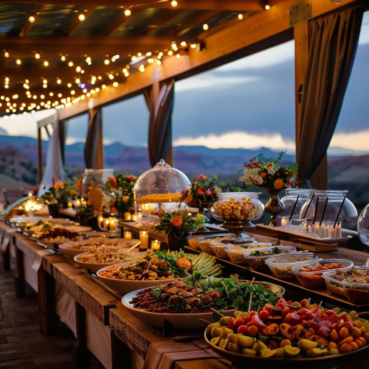 A wedding banquet in utah