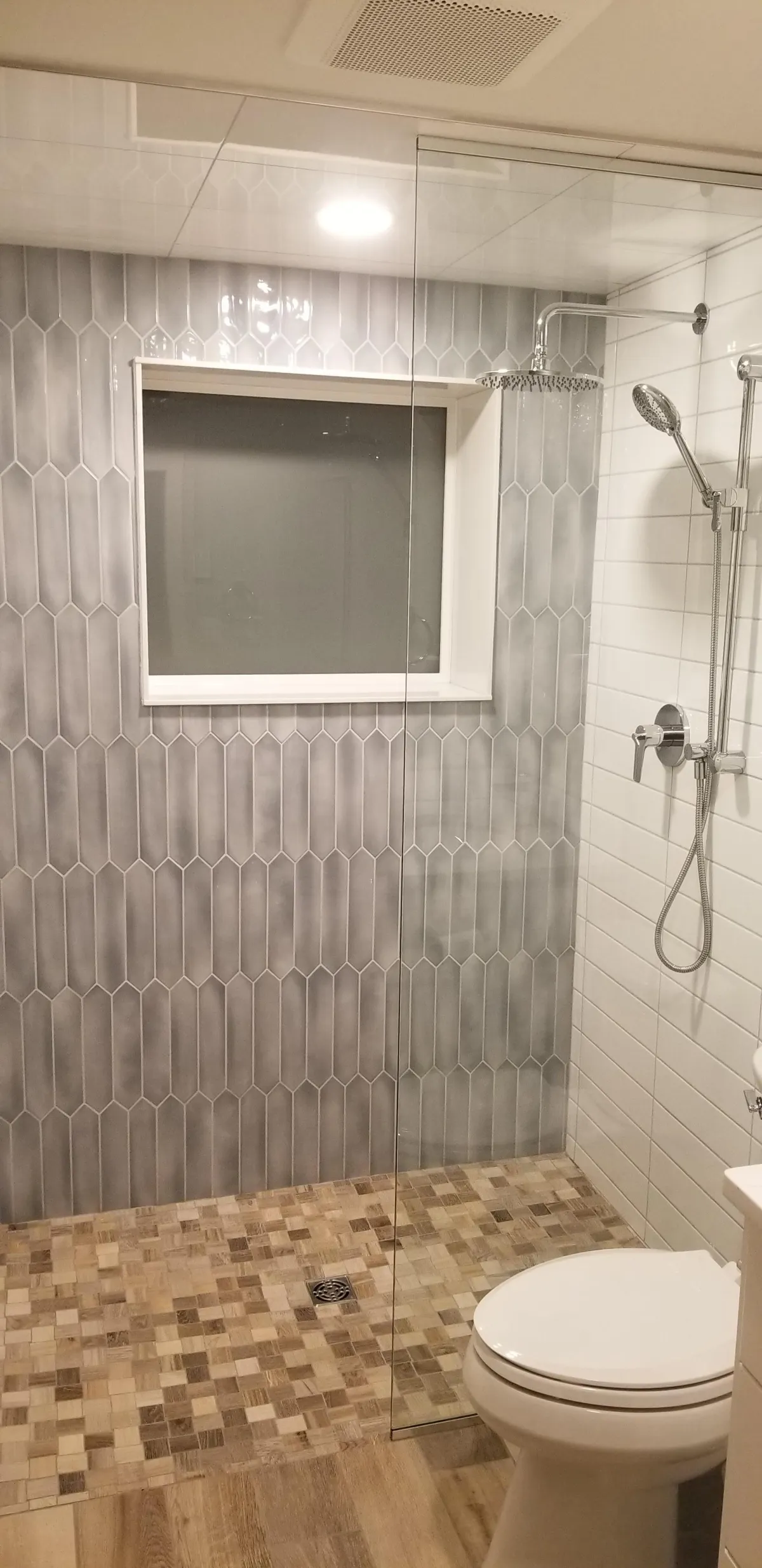 gray stainless steel faucet