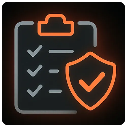 SmartForms dashboard showing site safety checklist and compliance tools – automate SWMS and toolbox talk submissions.