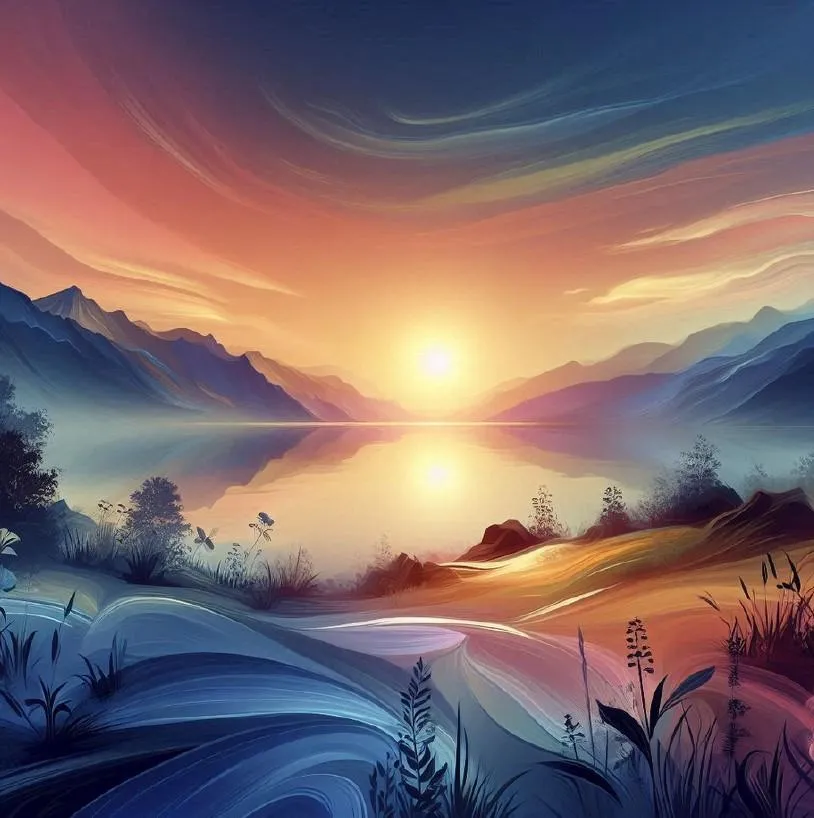 calm lake