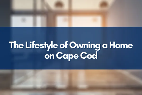 Beautiful Cape Cod beachfront home with lush landscaping and coastal views, perfect for relaxing and enjoying the Cape lifestyle.