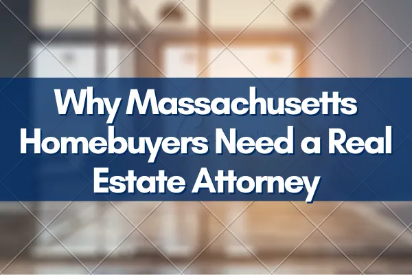 Massachusetts real estate attorney reviewing legal documents during a property closing.