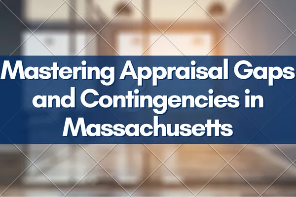 Massachusetts home with a realtor analyzing appraisal reports during a real estate transaction