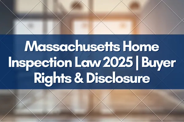  Massachusetts home inspection regulations, buyer rights, and seller disclosures in the local real estate market.