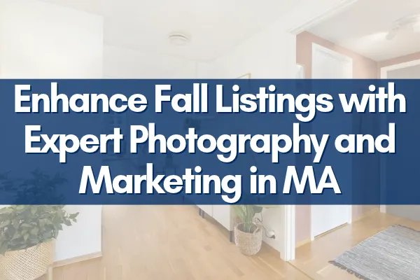Colorful Massachusetts home surrounded by vibrant fall foliage during golden hour.