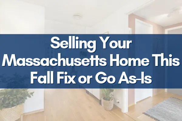 Massachusetts home with vibrant fall leaves, showcasing roof and gutter maintenance options