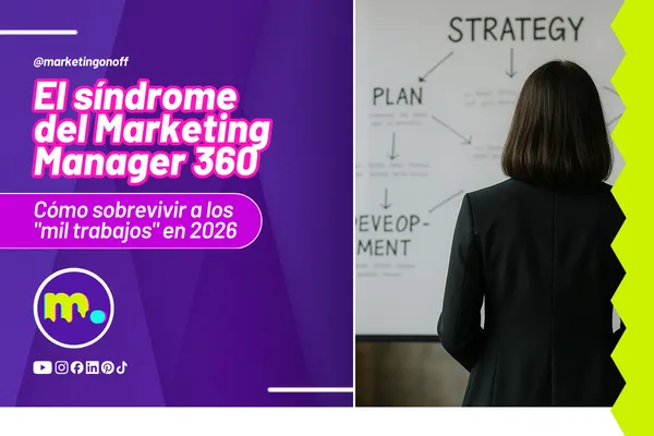 El síndrome del Marketing Manager 360: Cómo sobrevivir a los "mil trabajos" en 2026