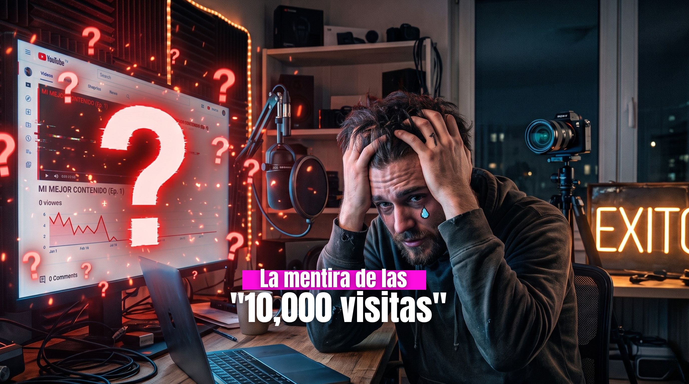  La mentira de las "10,000 visitas" 