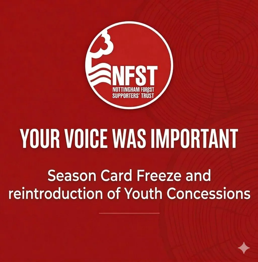 Statement from the Nottingham Forest Supporters' Trust on Ticket Pricing and Fan Affordability