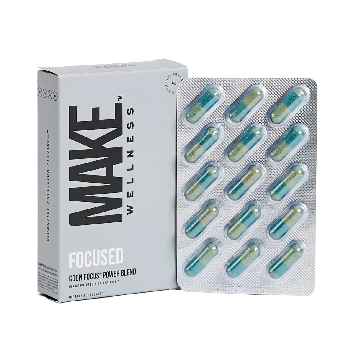 MAKE Wellness FOCUSED - bioactive peptide for mental clarity