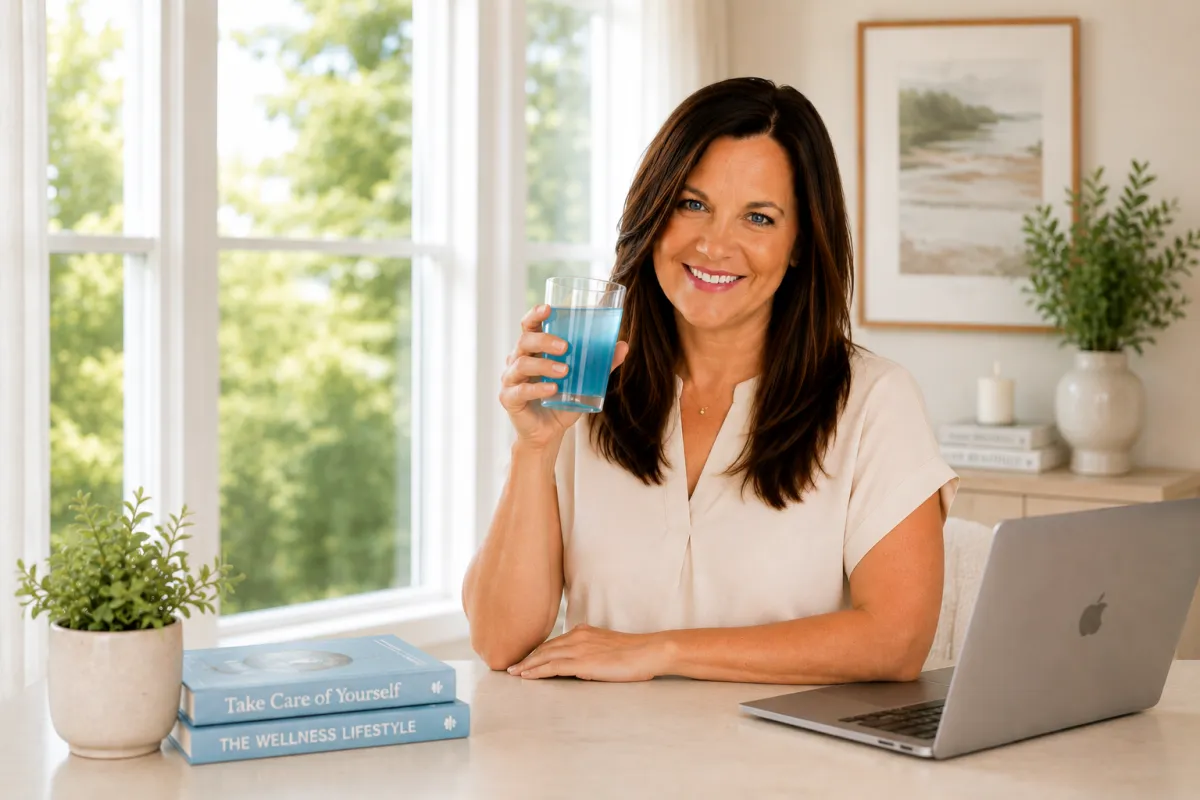 Terese Hamilton Wellness Educator teaching about Bioactive Peptides from MAKE Wellness