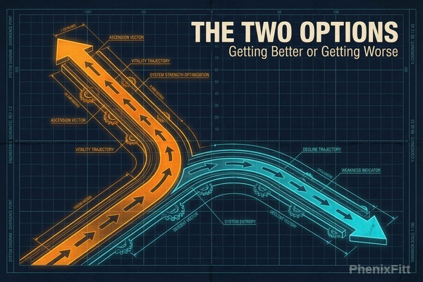 The Two Options: Why You Are Either Getting Better or Getting Worse