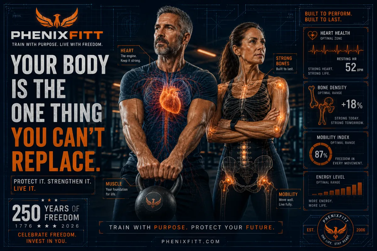 Your Body Is the One Thing You Can't Replace — Protect It After 40