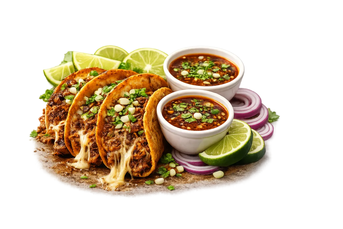 Cheesy Birria Tacos