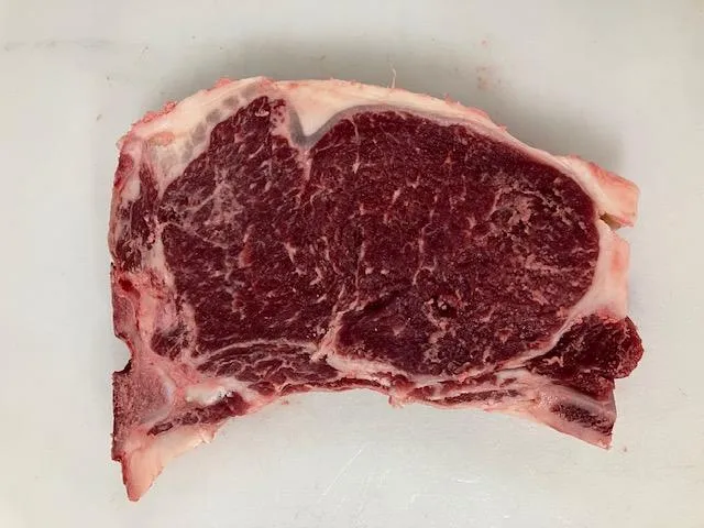Natural Angus beef steak