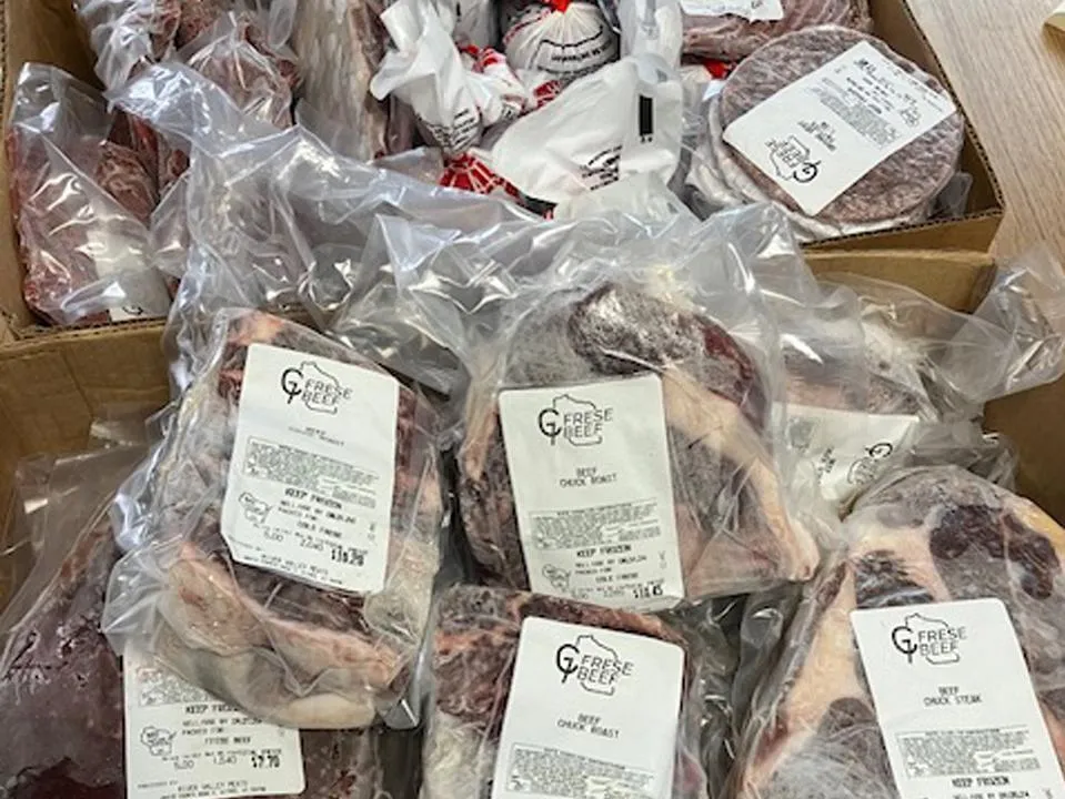 Grass-fed Angus beef for sale