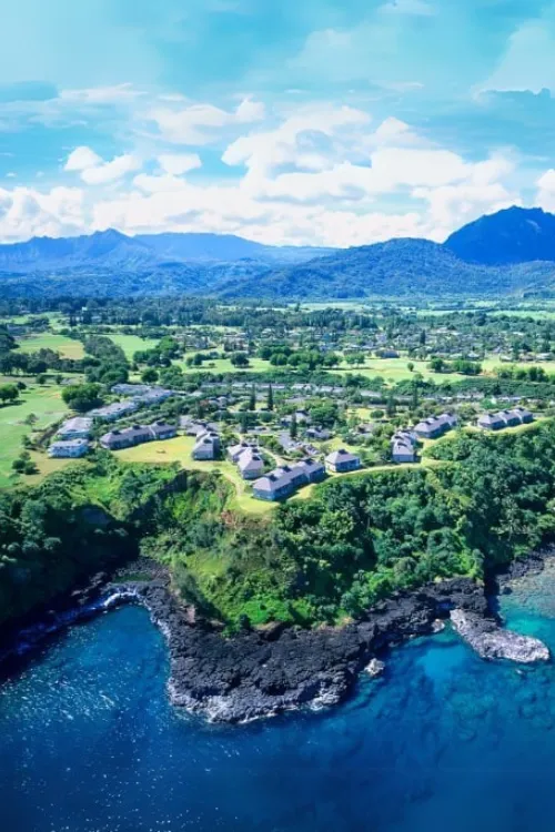 pali ke kua at princeville, hawaii