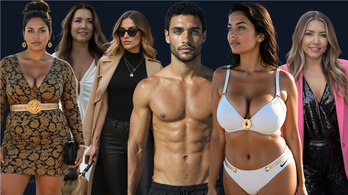 Many different AI Avatars