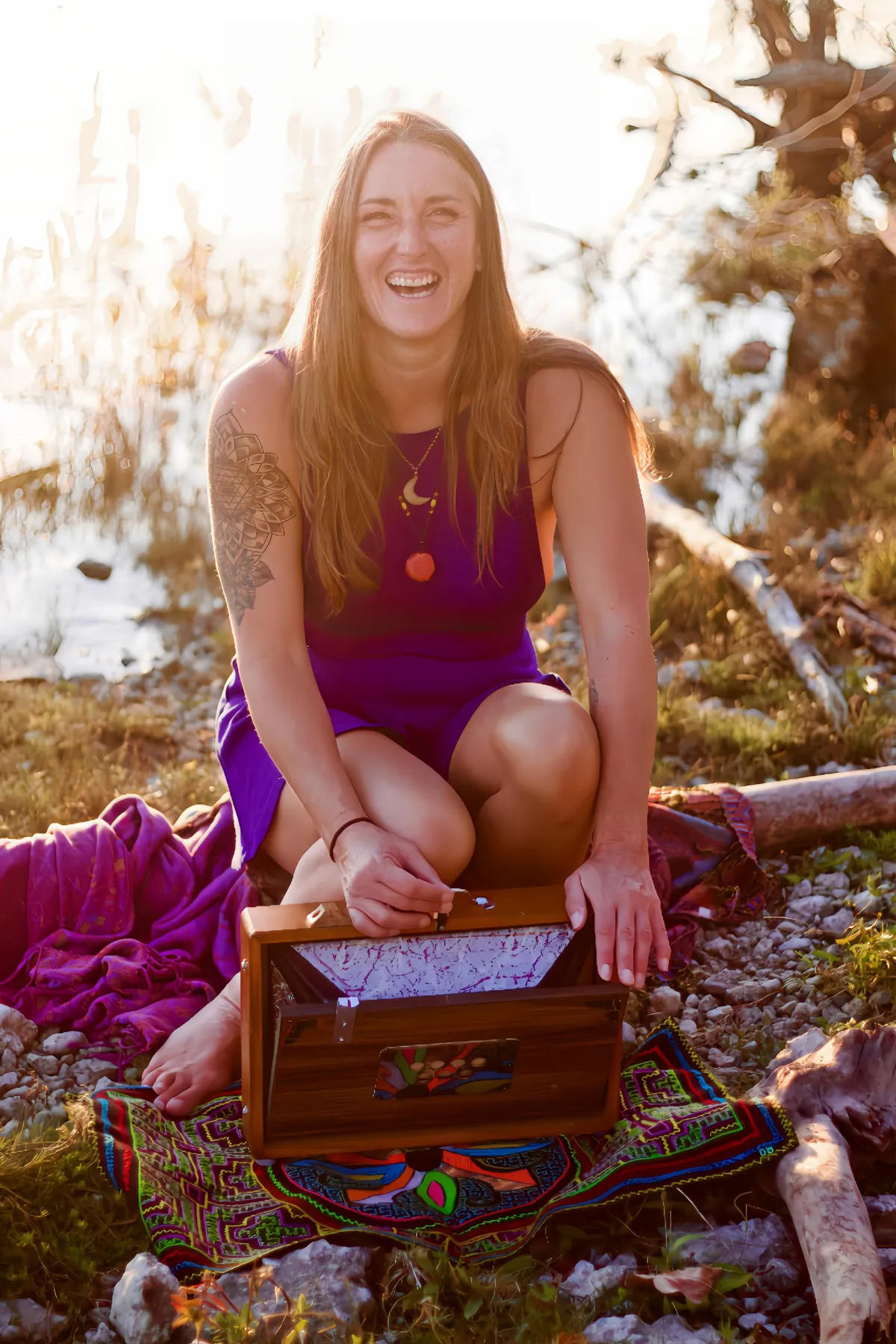 Sound healing ceremony