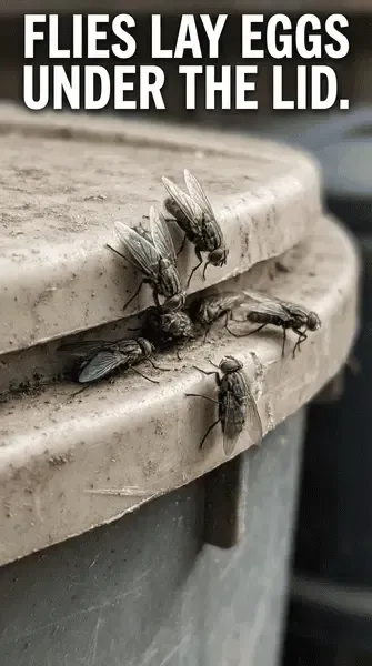 Stop Flies & Maggots in Trash Bins | West Valley AZ Pest Prevention Tips