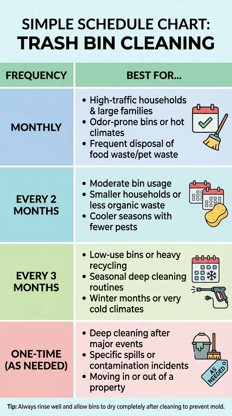 Trash Bin Cleaning in West Valley AZ: How Often Should You Do It?