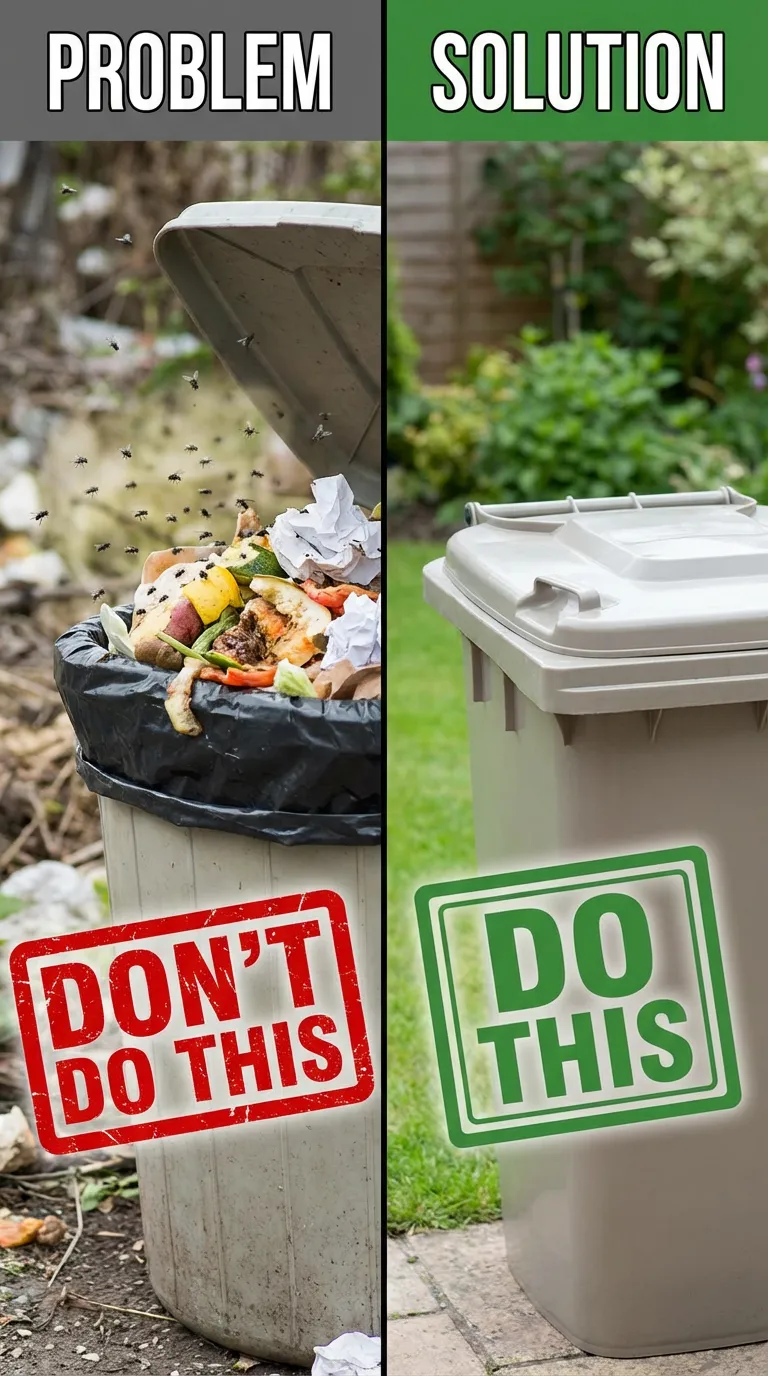 How to Keep Flies & Maggots Out of Trash Cans in Arizona (West Valley Homeowner Tips)