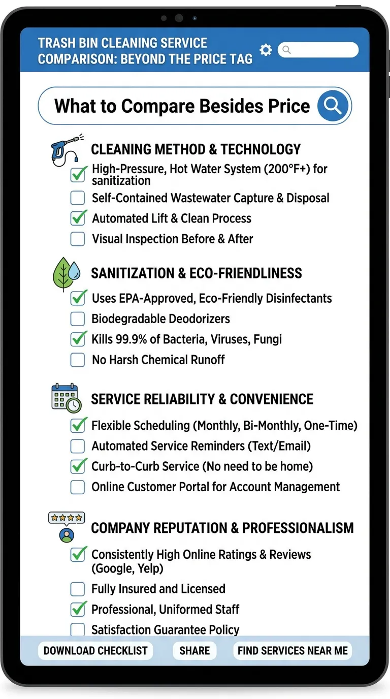 Best Bin Blasters Alternative for Affordable Bin Cleaning in Buckeye