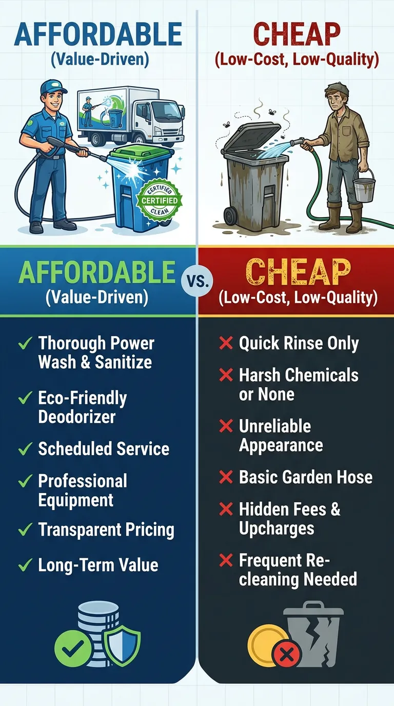 How to Find Affordable Bin Cleaning in Buckeye Without Sacrificing Quality
