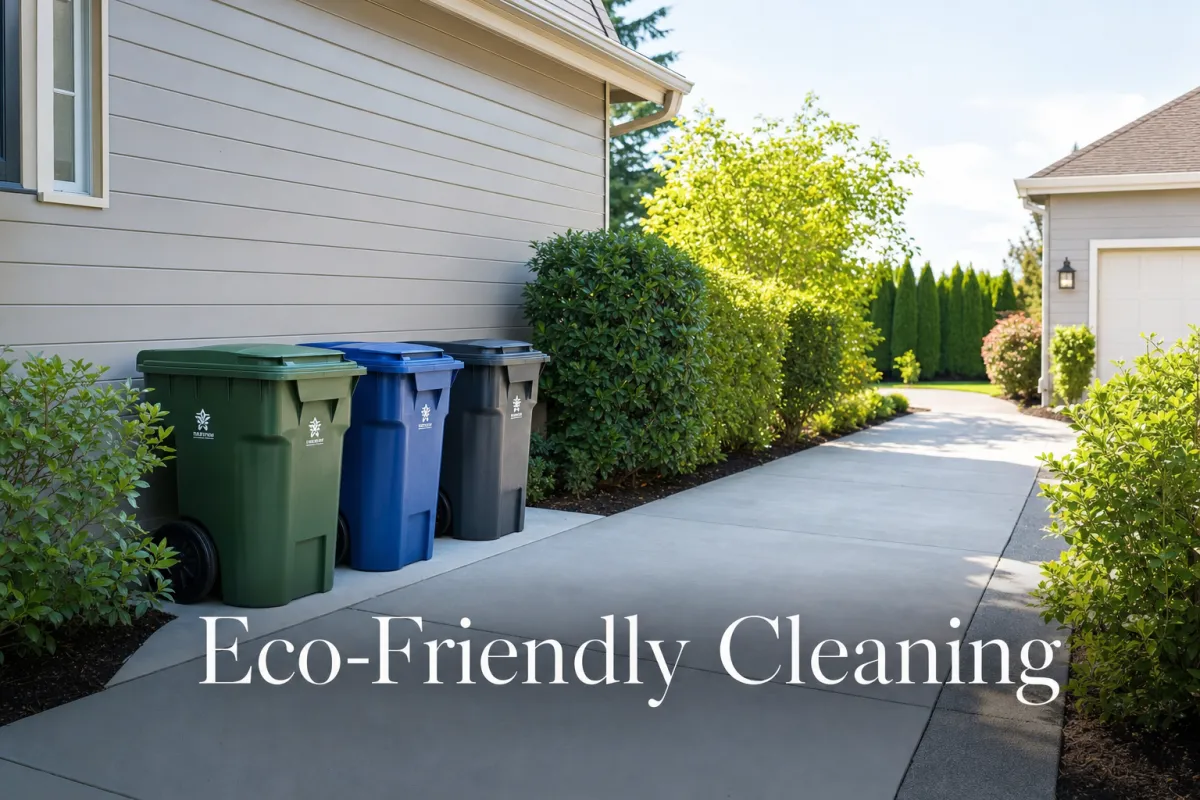Eco-Friendly Trash Bin Cleaning in West Valley AZ | Odor & Curb Appeal