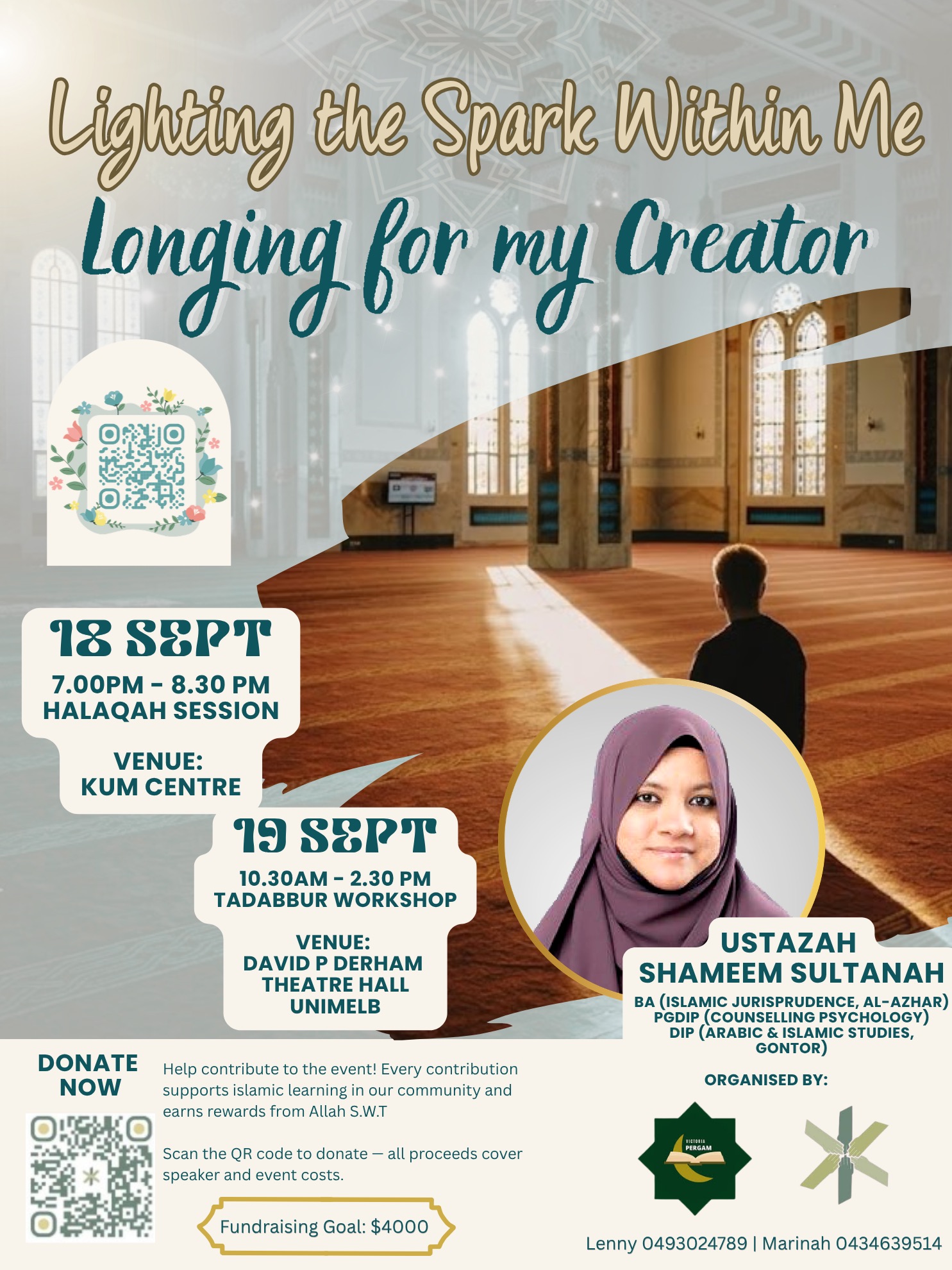 Lighting the Spark Within Me: Longing for my Creator