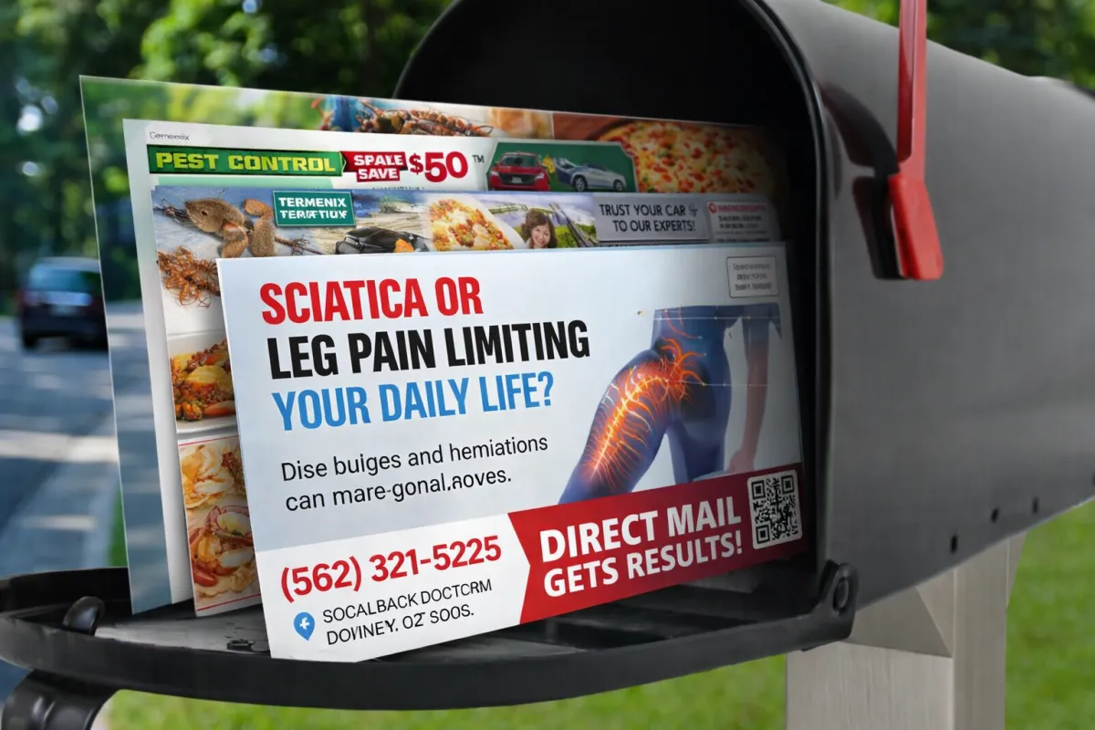 Downey Spotlight postcard for local businesses