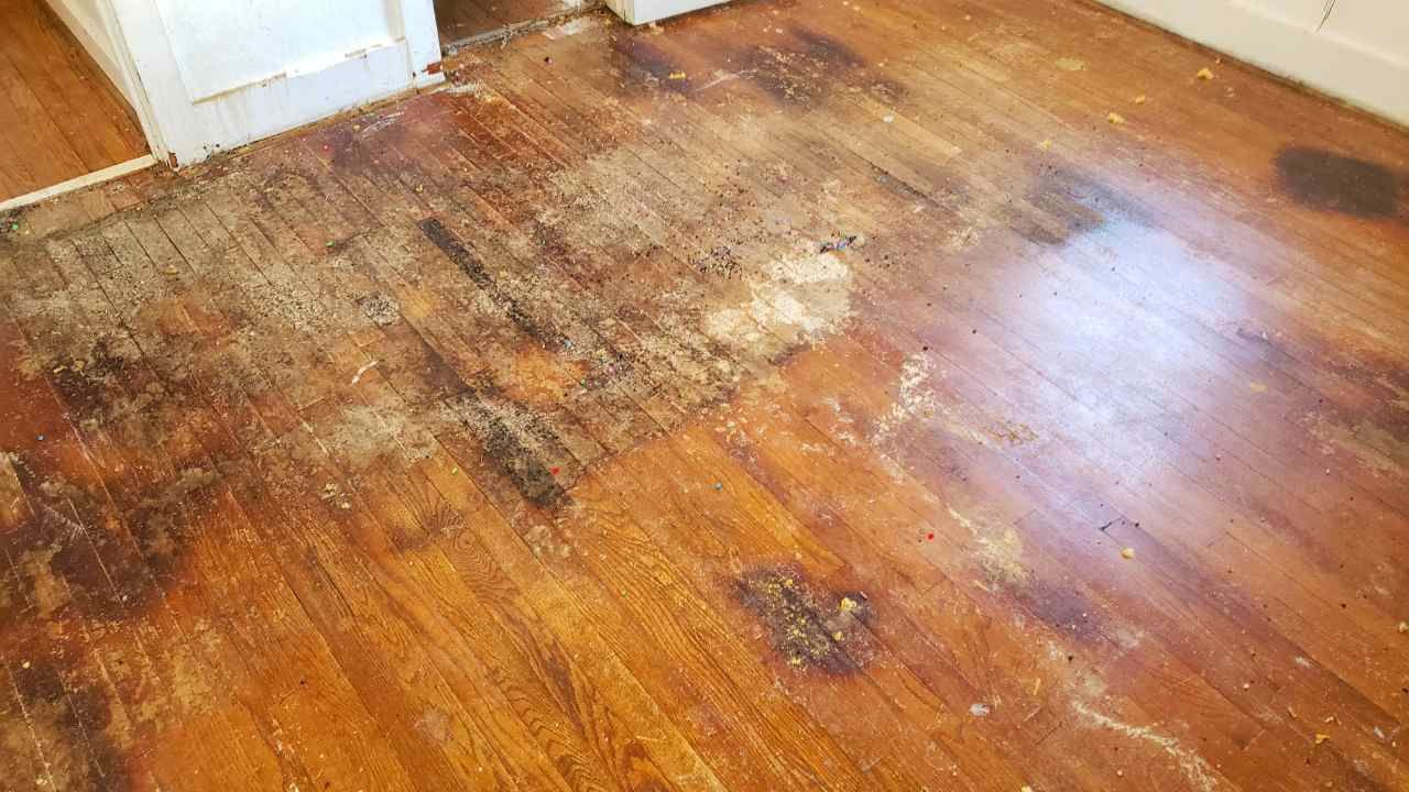 fixing water damaged floors