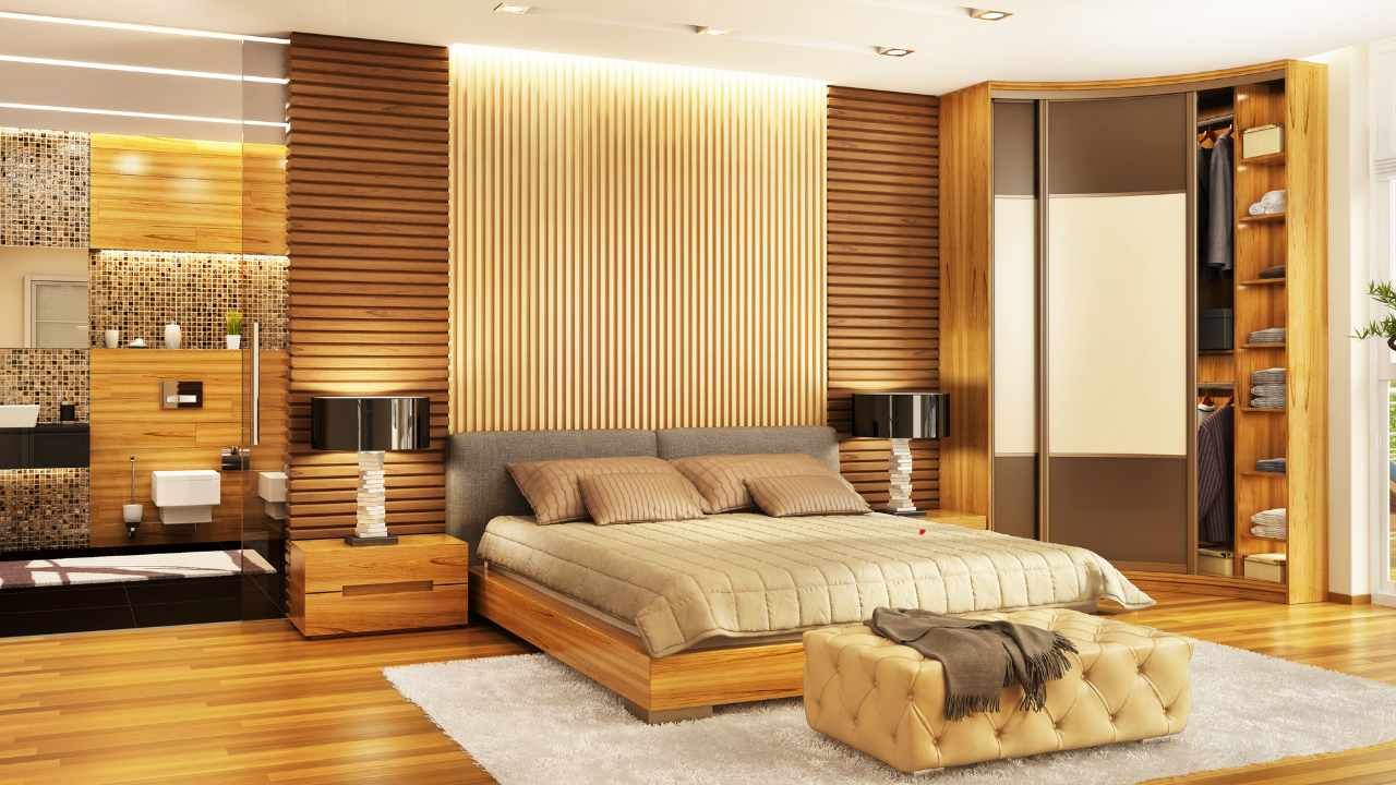 bedroom hardwood flooring