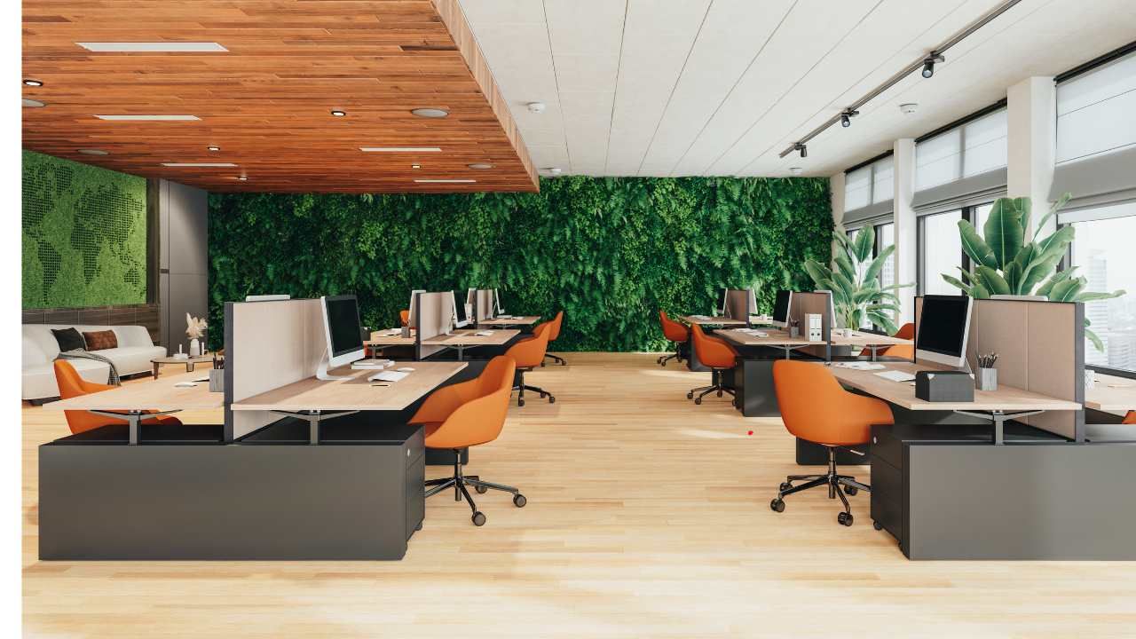 hardwood floors in co-working spaces