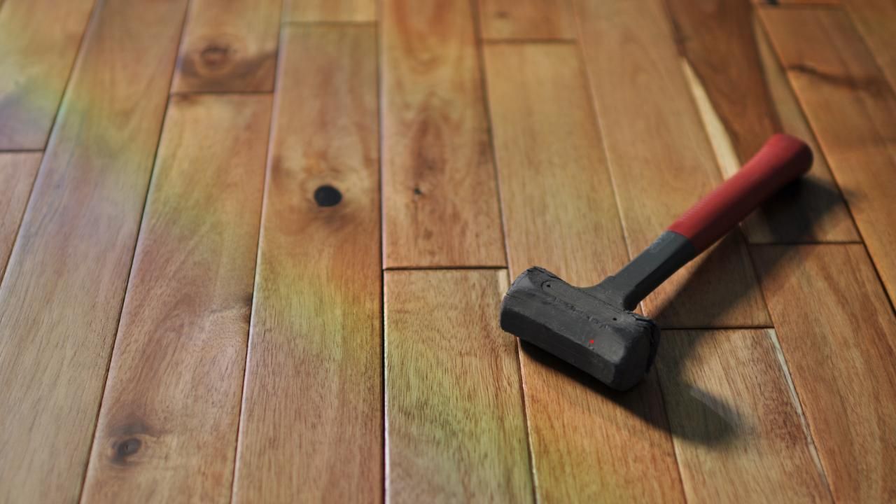 hardwood floor repair