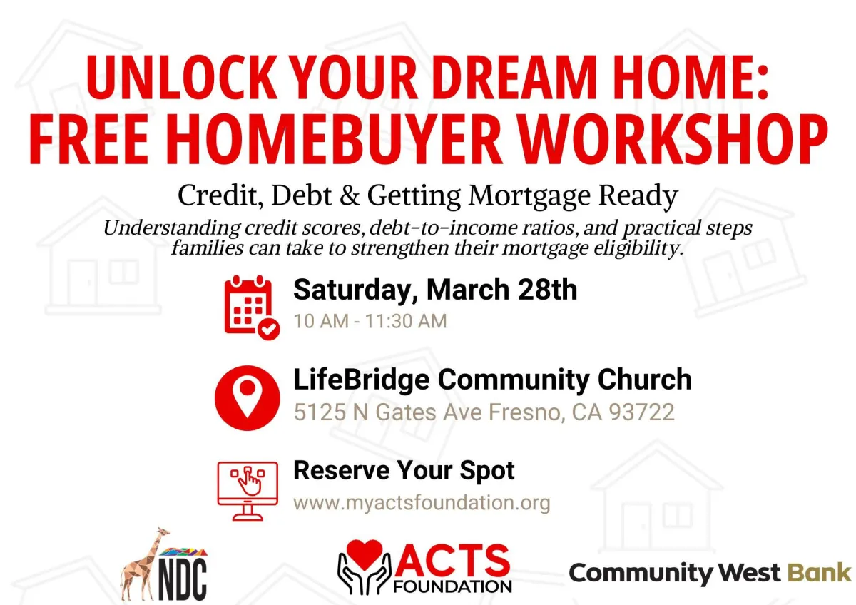 Homebuyer Workshop March 28th, 2026