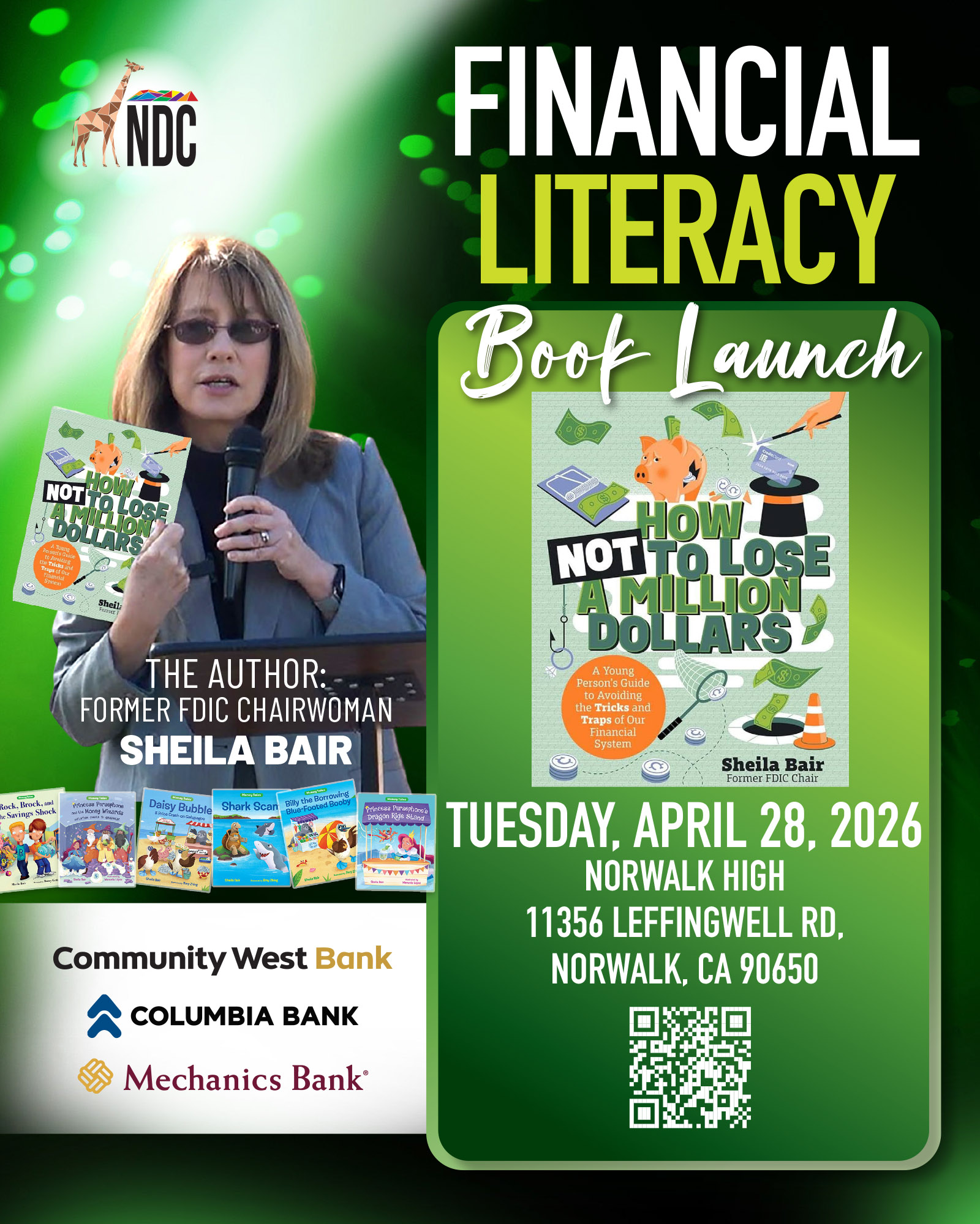 Financial Literacy - Book Launch April 28th, 2026