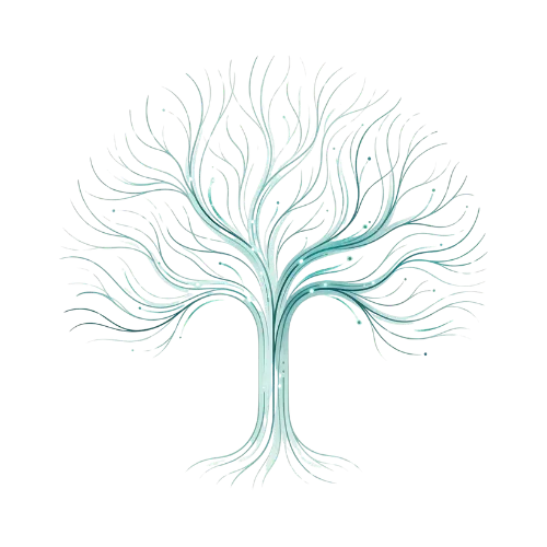 Illustration du système nerveux comme un arbre de régulation du corps
