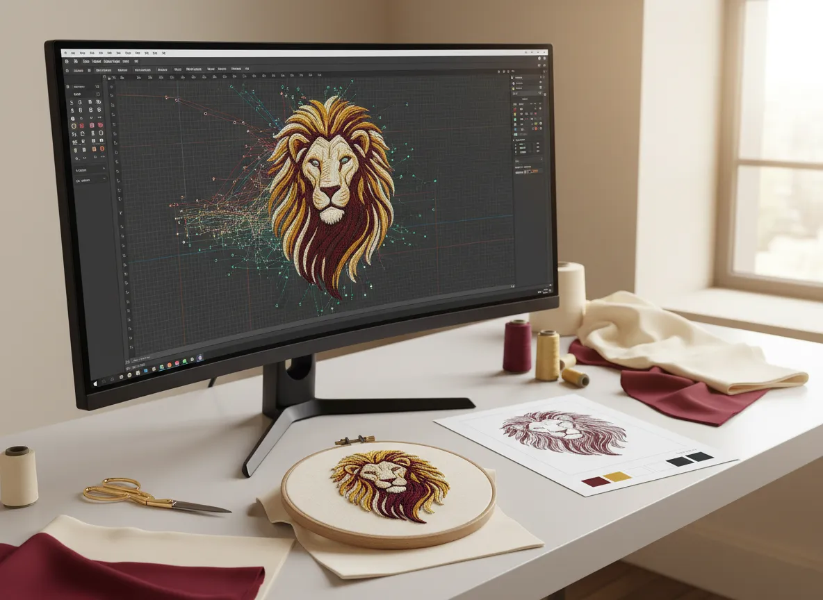 a picture of some flowers and a pair of scissors