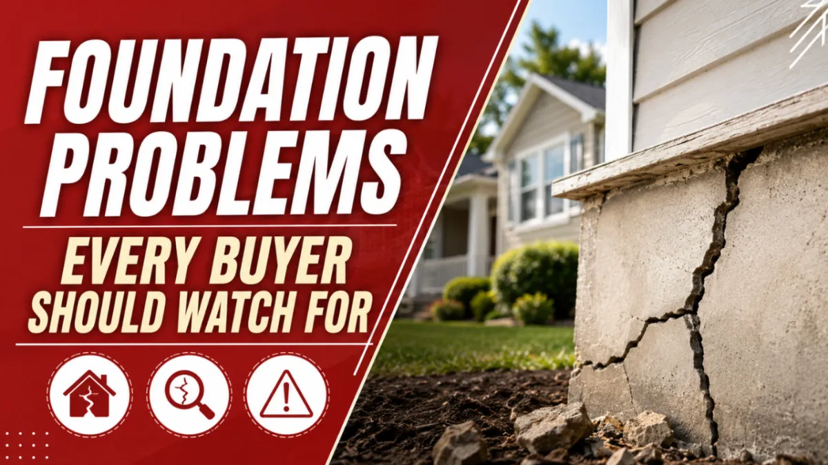 Foundation Problems Every Buyer Should Watch For