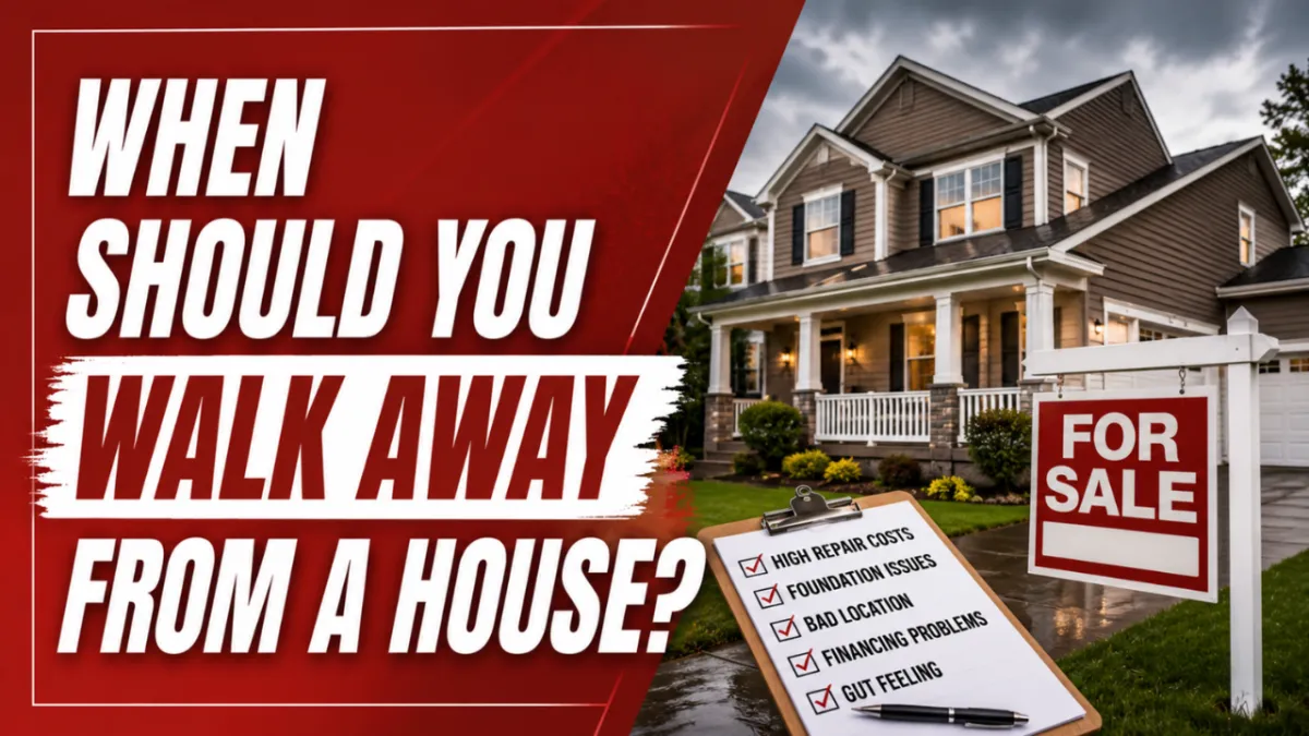 When Should You Walk Away From a House?