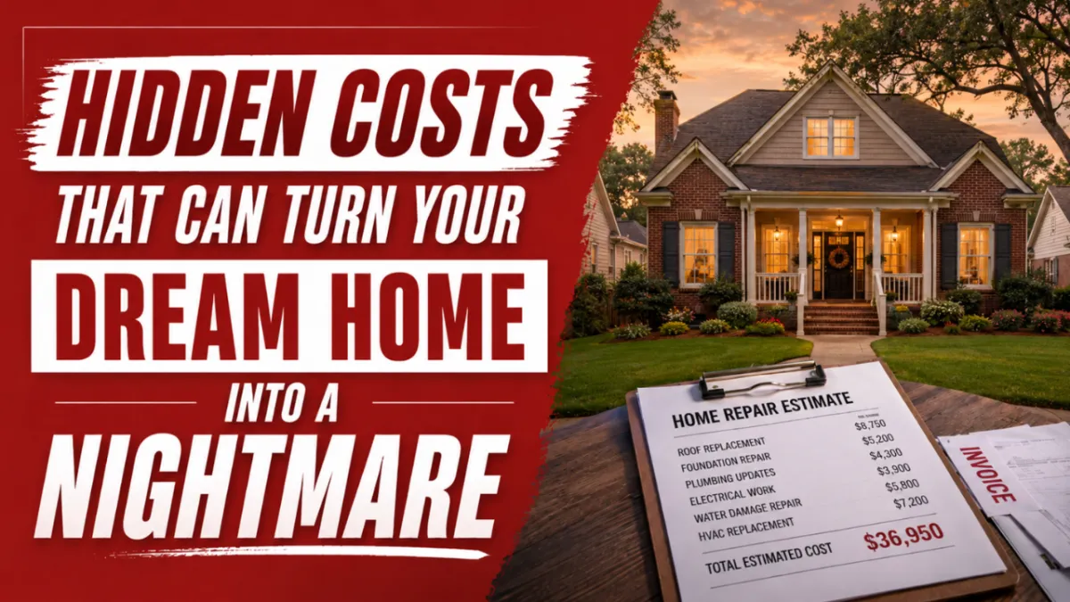 Hidden Costs That Can Turn Your Dream Home Into a Nightmare